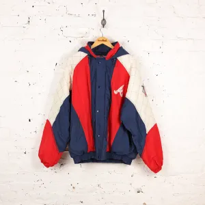 Atlanta Braves Baseball Starter Jacket - Red - M