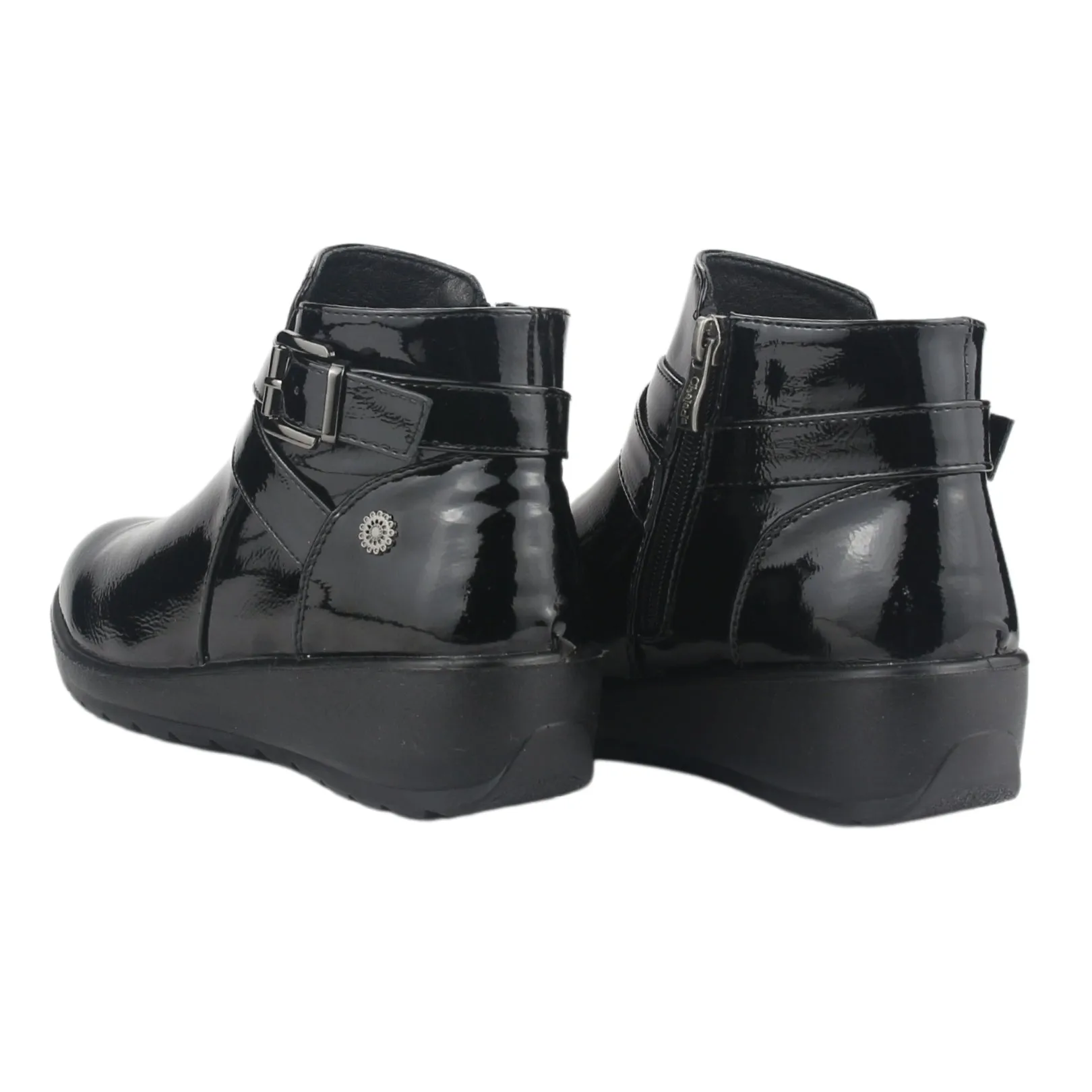 Botin Chalada Mujer Confort-6 Negro Casual
