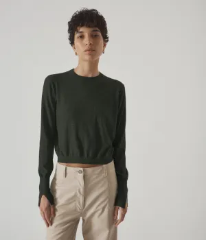 Cashmere Pullover in Charcoal