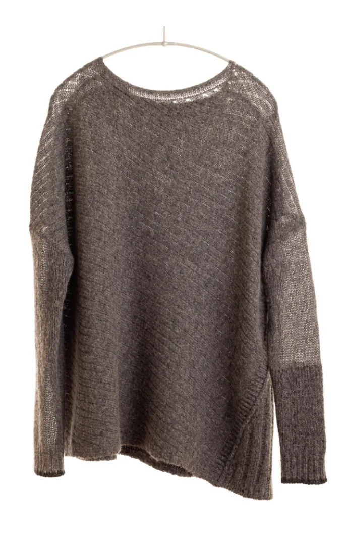 Dreamy Reversible Pullover, Musk Chocolate