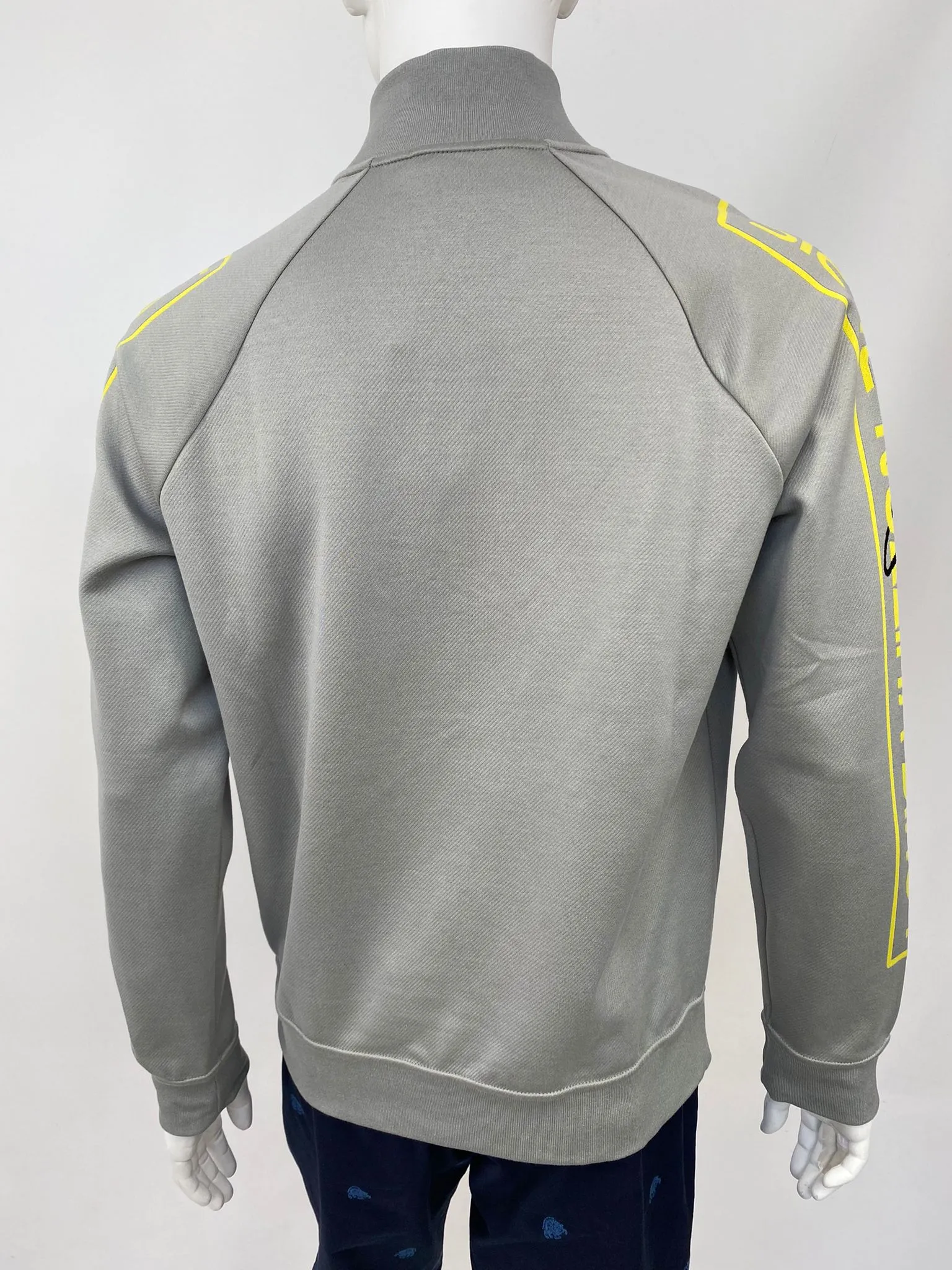 Jacquard Gravity Raglan Half Zip Sweater