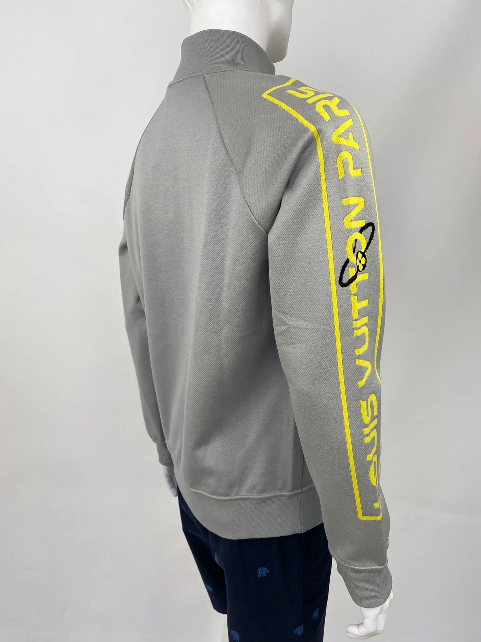 Jacquard Gravity Raglan Half Zip Sweater