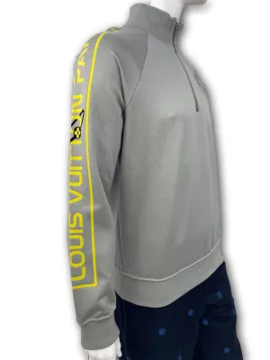 Jacquard Gravity Raglan Half Zip Sweater
