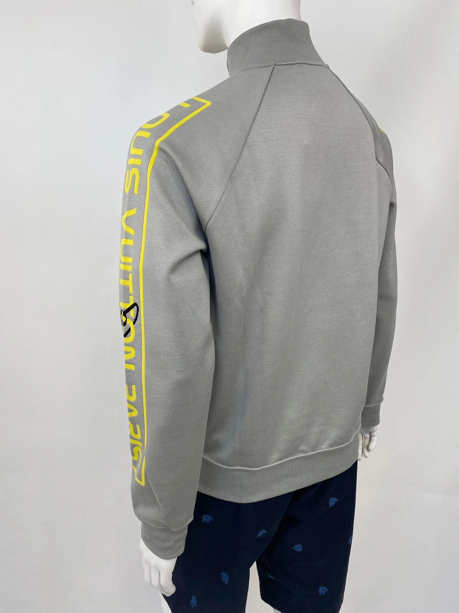 Jacquard Gravity Raglan Half Zip Sweater