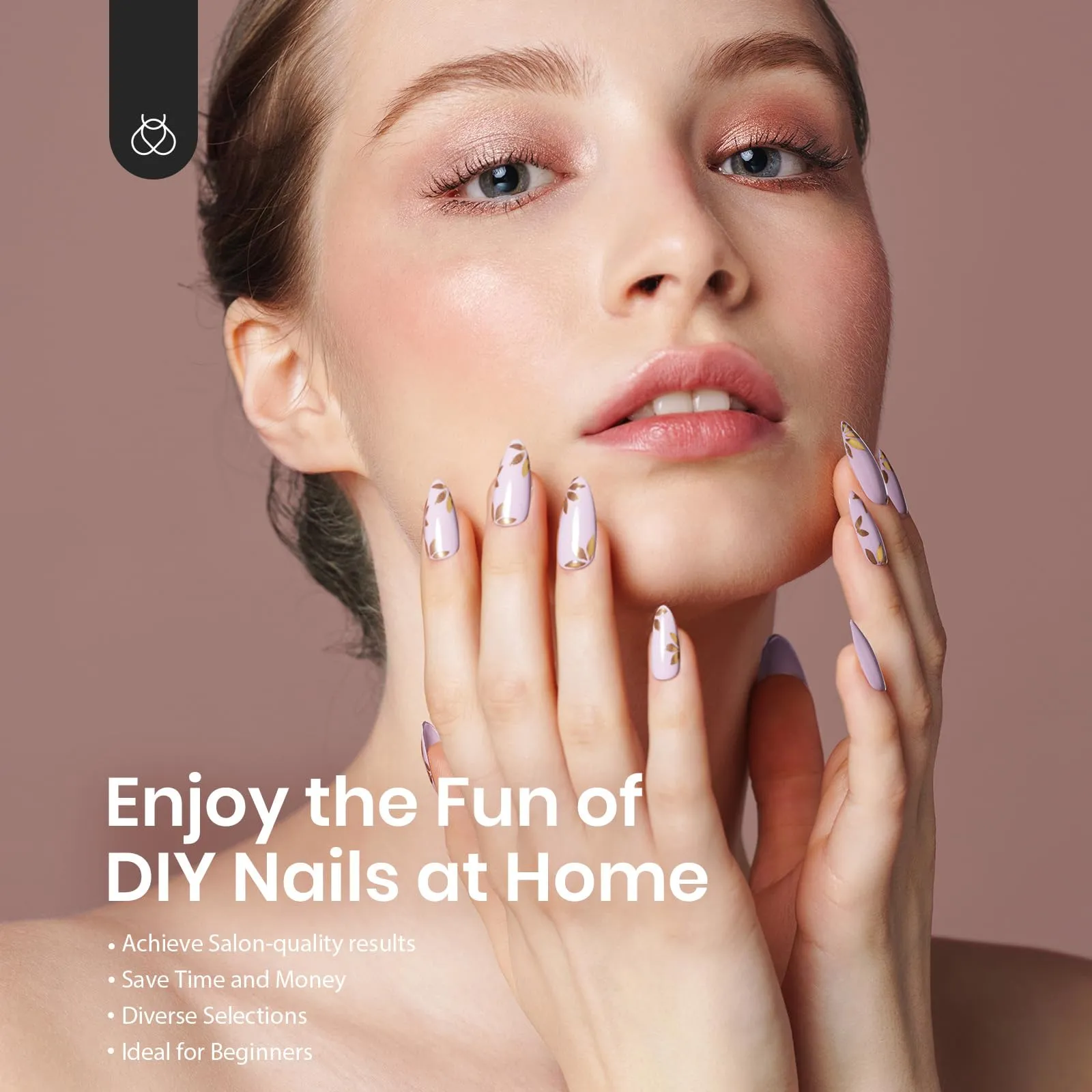 Nude Neutral Nail Art Kit: Complete Manicure Set with Gels, Tools, Accessories, Care and Design Essentials