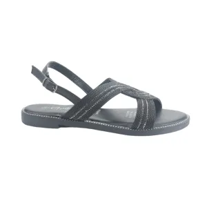 Sandalia Chalada Mujer Alki-10 Negro Casual