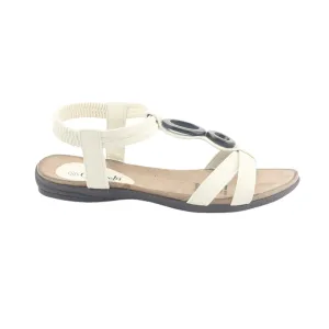 Sandalia Chalada Mujer Anatomic69 Blanco Casual