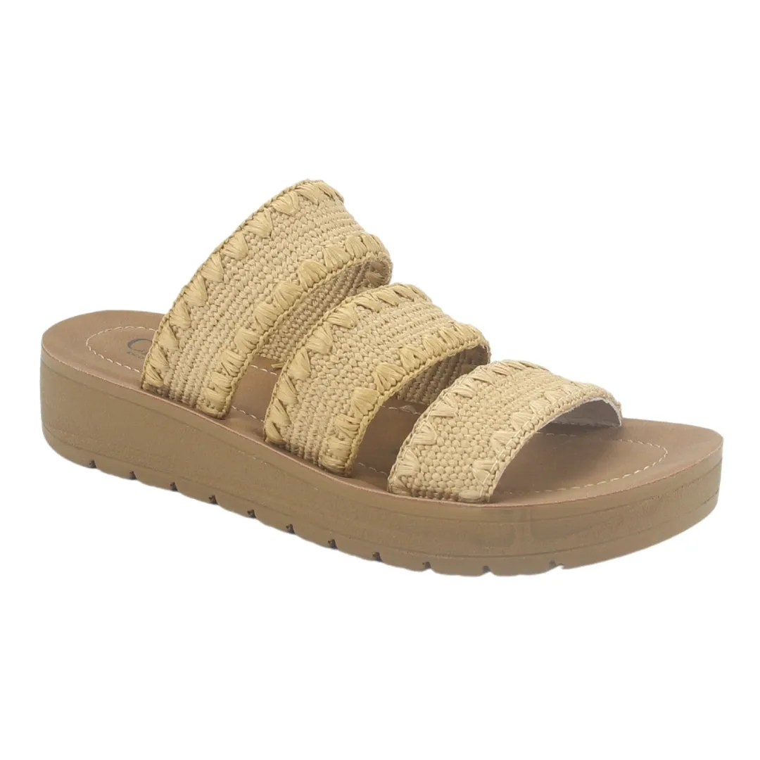 Sandalia Chalada Mujer Beta-1 Camel Casual