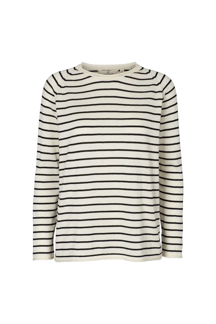 Soya Sweater - Whisper White/Black