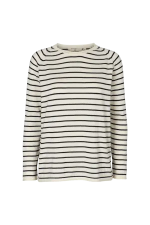Soya Sweater - Whisper White/Black