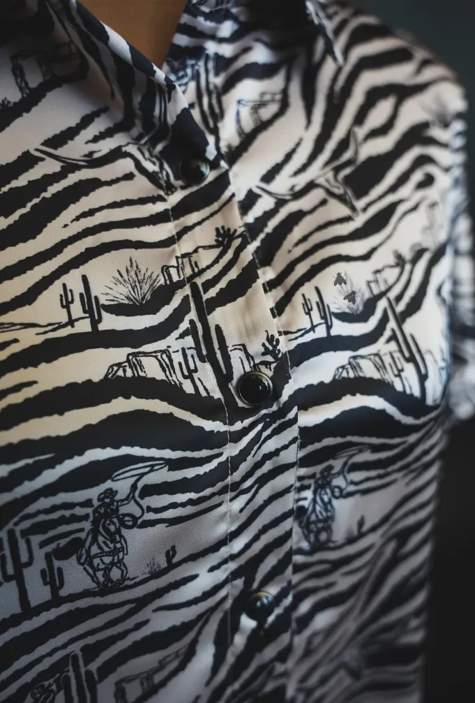 The Zappy Zebra Top
