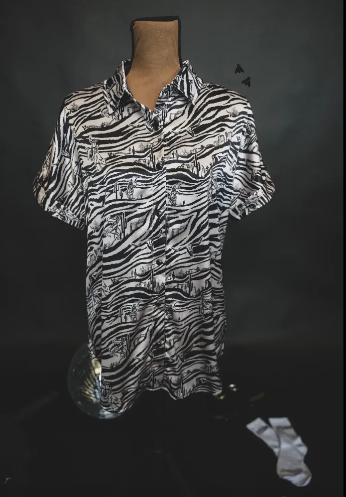 The Zappy Zebra Top