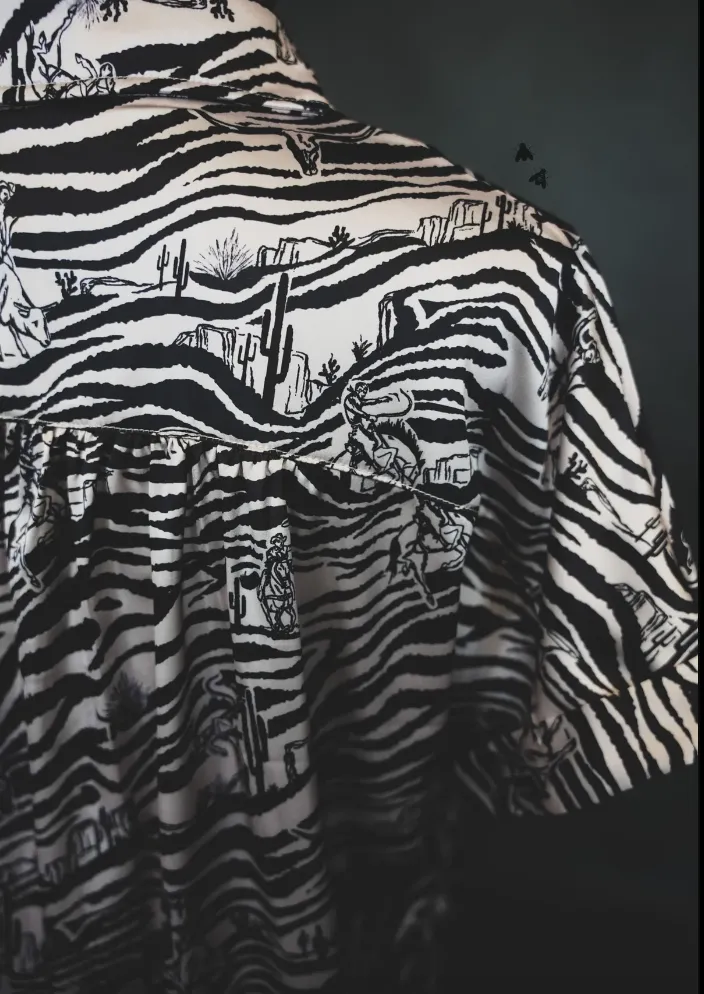 The Zappy Zebra Top