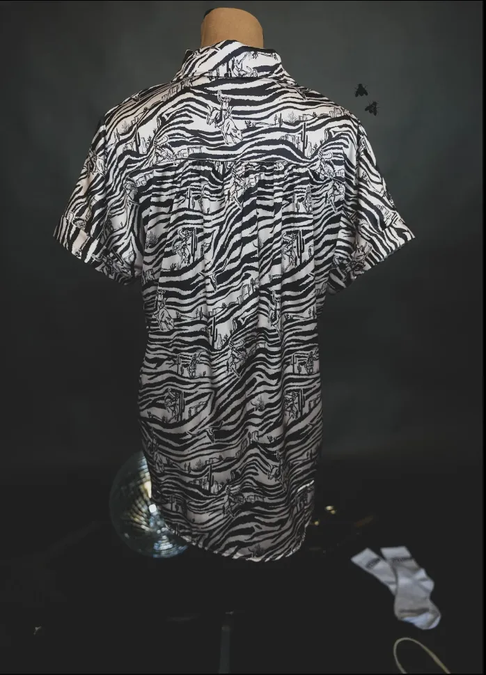 The Zappy Zebra Top