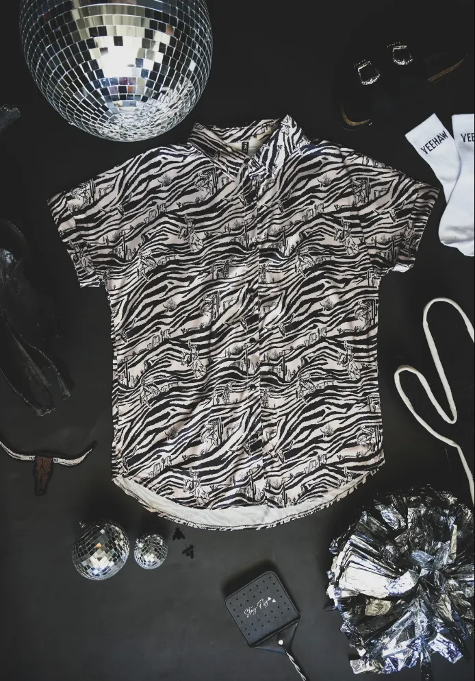The Zappy Zebra Top