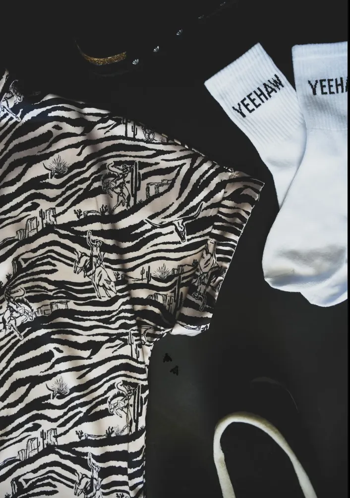 The Zappy Zebra Top