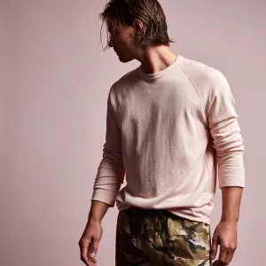 Vintage French Terry Sweatshirt - Nougat Pigment